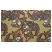 Tissu or d'orangs-outans (Fat Quarter)