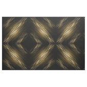 Tissu or et noir (Yard)