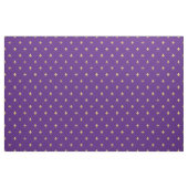 Tissu Or Fleur de Lis (petite échelle) violet (Fat Quarter)
