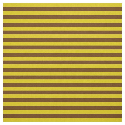 Tissu Or foncé, brun coco, rayures (Échantillon)