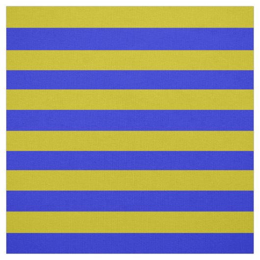 Tissu Or foncé, maille bleue royale, rayures (Échantillon)