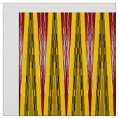 Tissu Or géométrique ethnique (Échantillon)