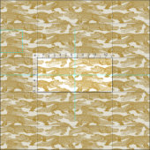 Tissu or juste alligators (Carreau)