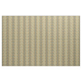 Tissu Or - Plumes Peacock exécutant l'impression (Yard)