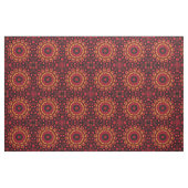 Tissu Or sur le mandala rouge (Fat Quarter)