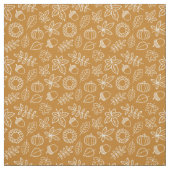 Tissu orangé (Échantillon)