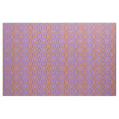 Tissu orange Abstrait et bleu (Yard)