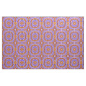 Tissu orange Abstrait et bleu (Fat Quarter)