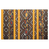 Tissu Orange africaine (Fat Quarter)