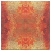 Tissu Orange Batik (Échantillon)