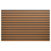 Tissu Orange Black Horizontal Stripes Half Inch Size (Fat Quarter)