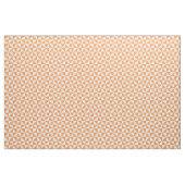 Tissu Orange Blanc Moderne Triangles Motif (Fat Quarter)