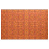 Tissu Orange BoHo Abstrait (Yard)