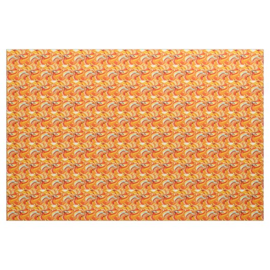 Tissu Orange chic (Fat Quarter)