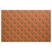 Tissu Orange Daisy Flower Nature Motif (Fat Quarter)