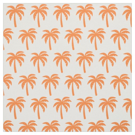 Tissu orange de palmier (Échantillon)