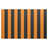 Tissu Orange Et Black Strip (Fat Quarter)