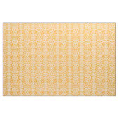 Tissu Orange Floral Damask (Yard)