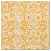 Tissu Orange Floral Damask (Échantillon)