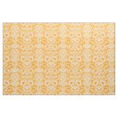 Tissu Orange Floral Damask (Fat Quarter)
