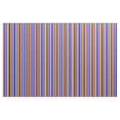 Tissu Orange foncé, beige et bleu foncé (Yard)