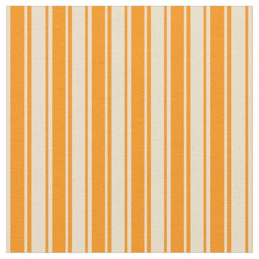 Tissu Orange foncé et bandes tan (Fermer)