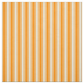 Tissu Orange foncé et bandes tan (Échantillon)