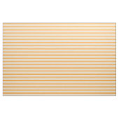 Tissu Orange foncé et bandes tan (Fat Quarter)