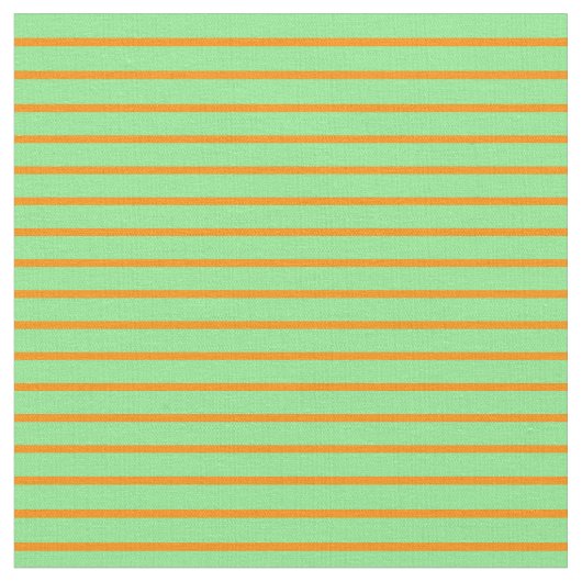 Tissu Orange foncé et Motif laqué vert clair (Fermer)