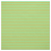 Tissu Orange foncé et Motif laqué vert clair (Échantillon)