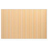 Tissu Orange foncé et rayures blanches (Yard)