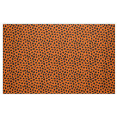 Tissu Orange Ghost Happy Halloween moderne (Fat Quarter)