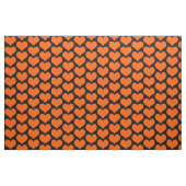 Tissu Orange Hearts Fabric (Yard)