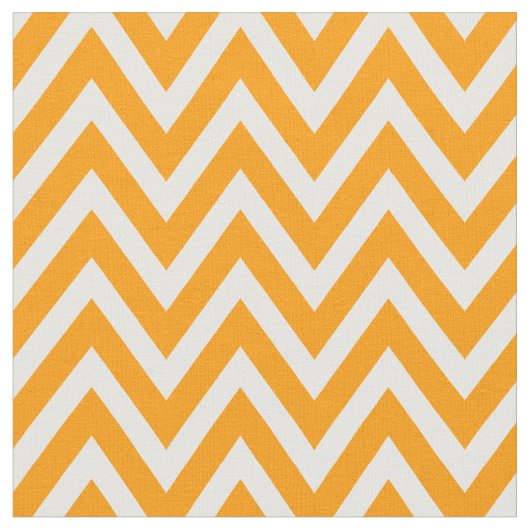 Tissu Orange Modern Chevron Stripes (Fermer)