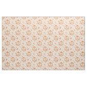 Tissu Orange Peace Floral (Fat Quarter)
