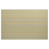 Tissu Orange, Plum, Turquoise, Vert foncé et Blancs (Yard)