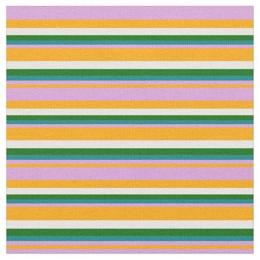 Tissu Orange, Plum, Turquoise, Vert foncé et Blancs (Fermer)