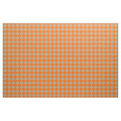 Tissu Orange Taupe Checker Diamond Pattern (Fat Quarter)