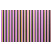 Tissu Orange, Vert olive foncé, Violet, Noir & Blanc (Fat Quarter)