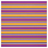 Tissu Orange, violet, beige et bleu foncé (Échantillon)