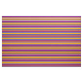 Tissu Orange, violet, beige et bleu foncé (Fat Quarter)