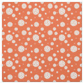Tissu Orange Volleyball Chevron Patterned (Échantillon)