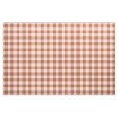 Tissu Orange & White Plaid Gingham (Fat Quarter)