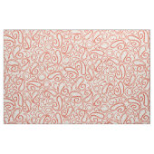 Tissu orange ziya (Fat Quarter)