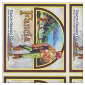 Tissu Oranges de Fancia (Fermer)