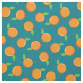 Tissu Oranges Mignon Fruit Cuisine (Échantillon)