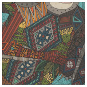 Tissu orangs-outans bleus (Fermer)