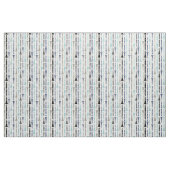 Tissu Orchestre de musique Clarinet Blue (Fat Quarter)