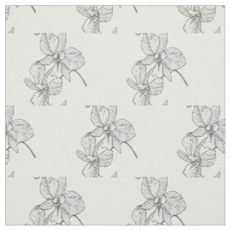 Tissu orchidée