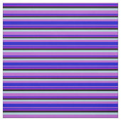 Tissu Orchidée, Bleu, Violet foncé, Bleu noir et clair (Échantillon)